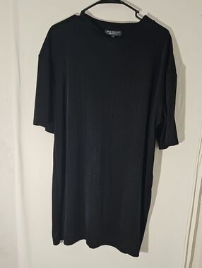 PRONTI Black Men's Short-Sleeve Dress Shirt